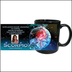 "Personalised Zodiac Mug - Scorpio (Oct24 - Nov22) - Click here to View more details about this Product